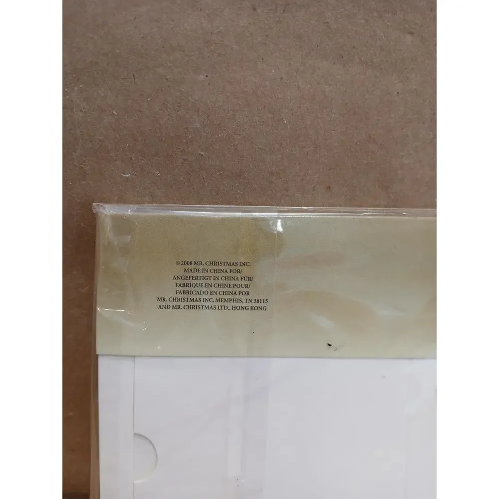 Mr. Christmas Snowglobe Postcard 2008 New Sealed Holiday Snowman Greeting Card